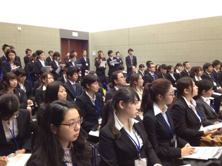 キャリアフォーラム会場